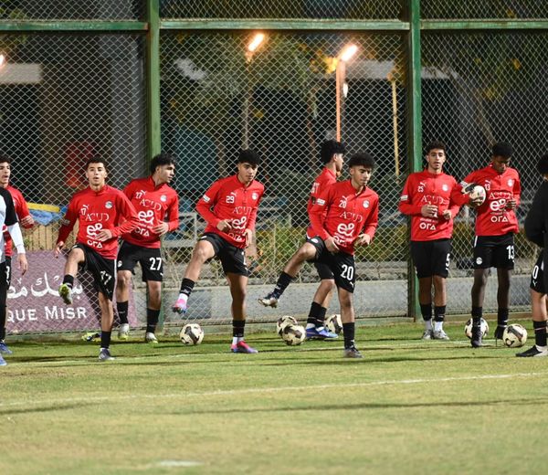 تدريبات استشفائية لمنتخب الناشئين 