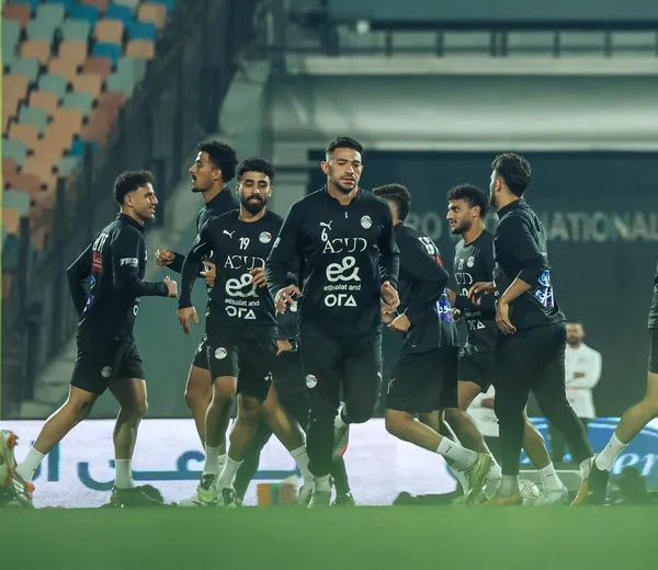  منتخب مصر يخوض تدريبه باستاد القاهرة استعدادا لمواجهة نيجيريا وديا