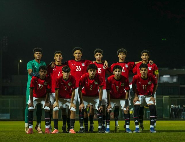 Đội tuyển U17 Ai Cập trong trận đấu