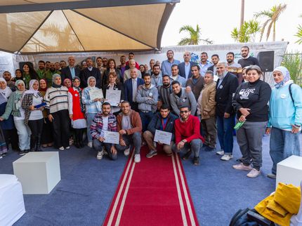 بنك الطعام المصري يقيم حفل لتكريم 50 متطوع لجهودهم في تنفيذ برامجه المختلفة