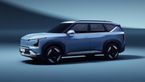 The Kia EV5 - the brand's smaller all-electric SUV aimed at family buyers 2