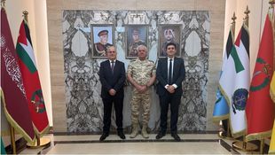 Chairman of the Joint Chiefs of Staff Receives Orange Jordan CEO