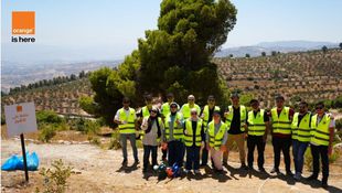 Orange Jordan Celebrates World Cleanup Day with a Volunteering Initiative in Orange Jerash Forest