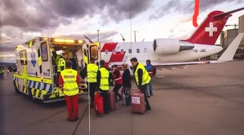 7 Injured Children from Gaza Arrive in Switzerland for Treatment