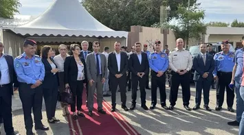 Interior Minister Farayeh Opens Integrated Border Operations Room at Wadi Araba Crossing
