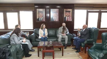 Minister of Water and Irrigation Receives the Ambassador of the United States of America to the Kingdom