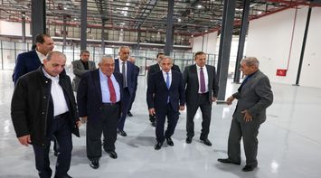 Hassan Visits Permanent Agricultural Products Exhibition in Irbid Ahead of Its Opening