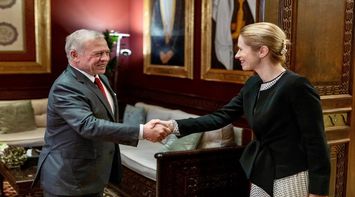 King Meets European Commission Vice-President