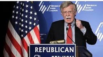 John Bolton Proposes 'Three-State Solution' as an Alternative to the Two-State Solution for the Palestinian Issue

