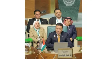 Al-Safadi Before the Arab Parliament: We Take Pride in King Abdullah, a Leader Who Never Compromised or Bargained on the Interests of His Country and the Issues of His Nation
