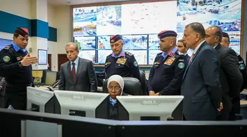 Prime Minister Visits the Public Security Directorate
