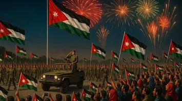 Fireworks Light Up the Skies Across Jordan Tonight in Celebration of the 79th Independence Day
