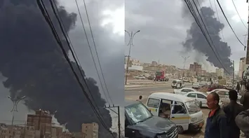 Wide-Scale Israeli Aggression on Sana'a International Airport
