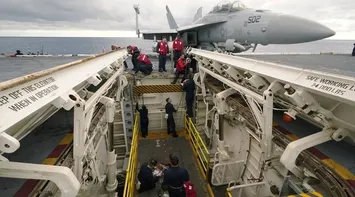 A Third U.S. Aircraft Carrier Approaches the Middle East
