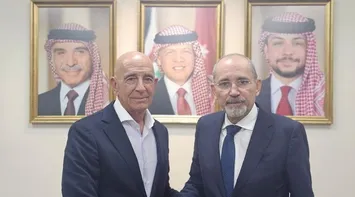 Safadi, Barik Discuss Efforts to Consolidate Syria Ceasefire