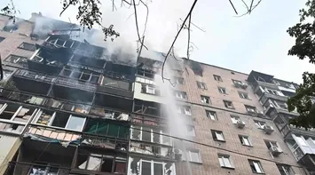 Five Killed in Russian Drone Attack on Residential Building in Kharkiv, Ukraine