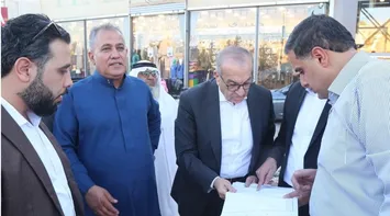 Public Works Minister Inspects Traffic Conditions in Khreibet Al-Souq and Al-Juwaida