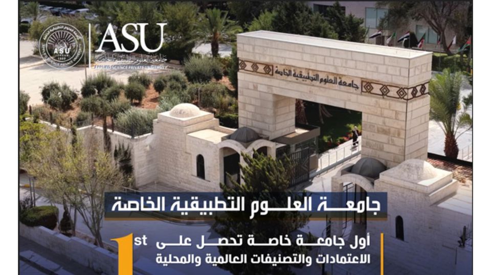 Applied Science University... A Benchmark of Excellence Rooted in Global and Local Rankings and Accreditations