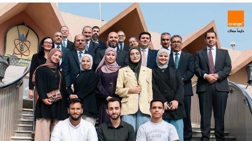 The CEO of Orange Jordan Visits the President of Yarmouk University to Strengthen Strategic Partnership