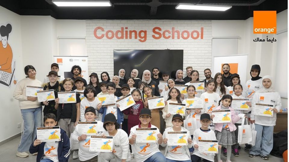 Orange Jordan Hosts Fourth “SuperCoders” Workshop Under the Theme “Coding for Planet Earth”