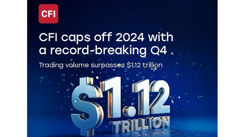 CFI Caps Off Record-Breaking 2024 with Unprecedented Q4 Performance, Surpassing $1.12 Trillion in Trading Volume