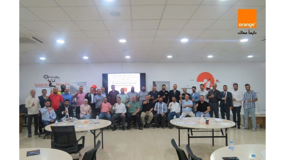 Orange Jordan Hosts Workshop with 32 Companies to Promote a Safe and Sustainable Work Environment