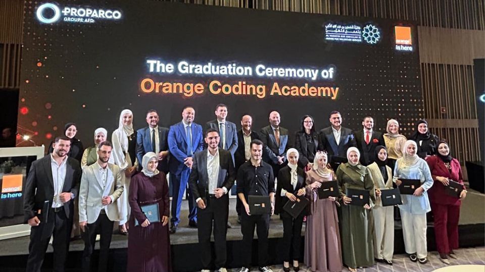 Orange Jordan and Proparco Conclude Partnership with Graduation of a New Cohort from the Coding Academy