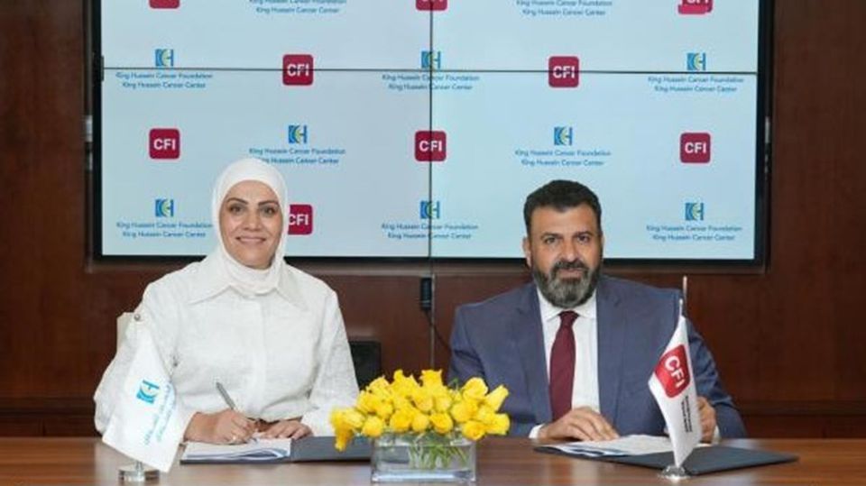 King Hussein Cancer Foundation and CFI Sign Agreement to Support the Goodwill Fund