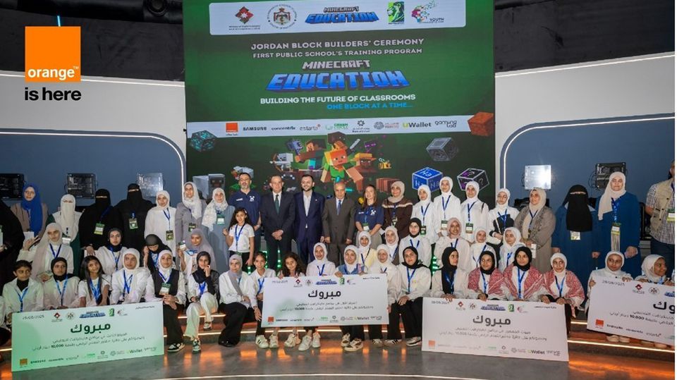 Orange Jordan Sponsors “Minecraft” Event to Boost Digital Innovation & Empower Youth