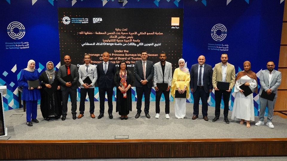 Under the Patronage of HRH Princess Sumaya bint El Hassan: Graduation of 14 Innovative Projects from Orange AI Incubator