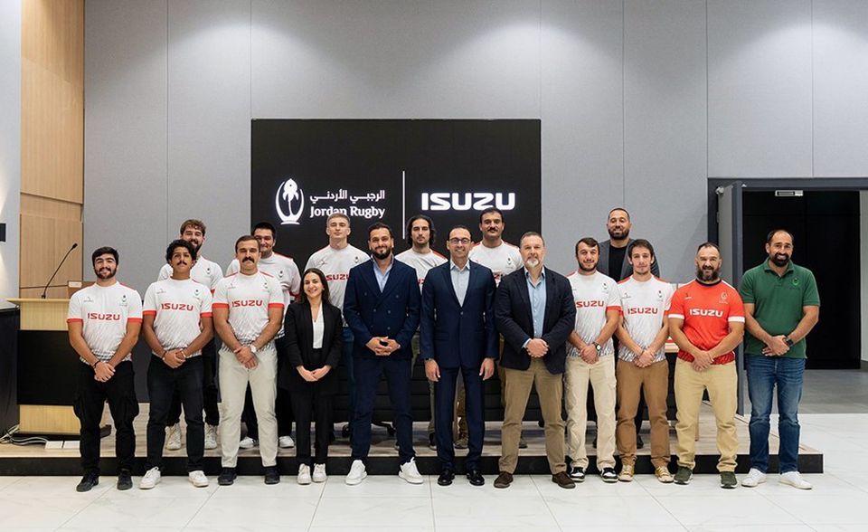 Jordan Rugby Joins Forces with Isuzu Jordan Driving Rugby to New Heights