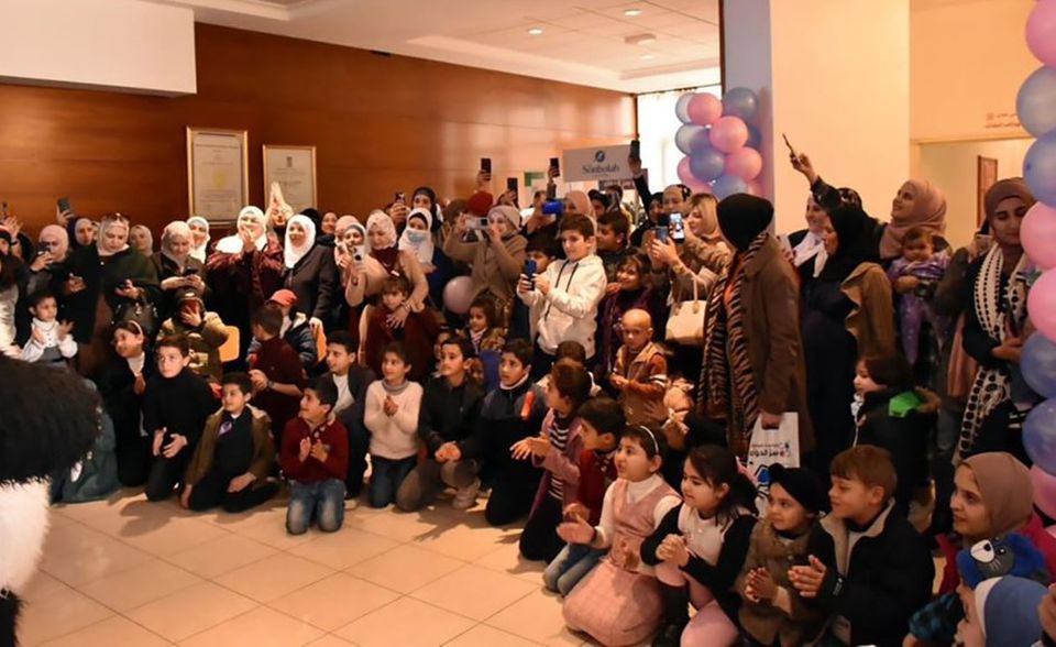 Cairo Amman Bank sponsors entertainment Day Activities for Cancer Children Patients at King Abdullah University Hospital