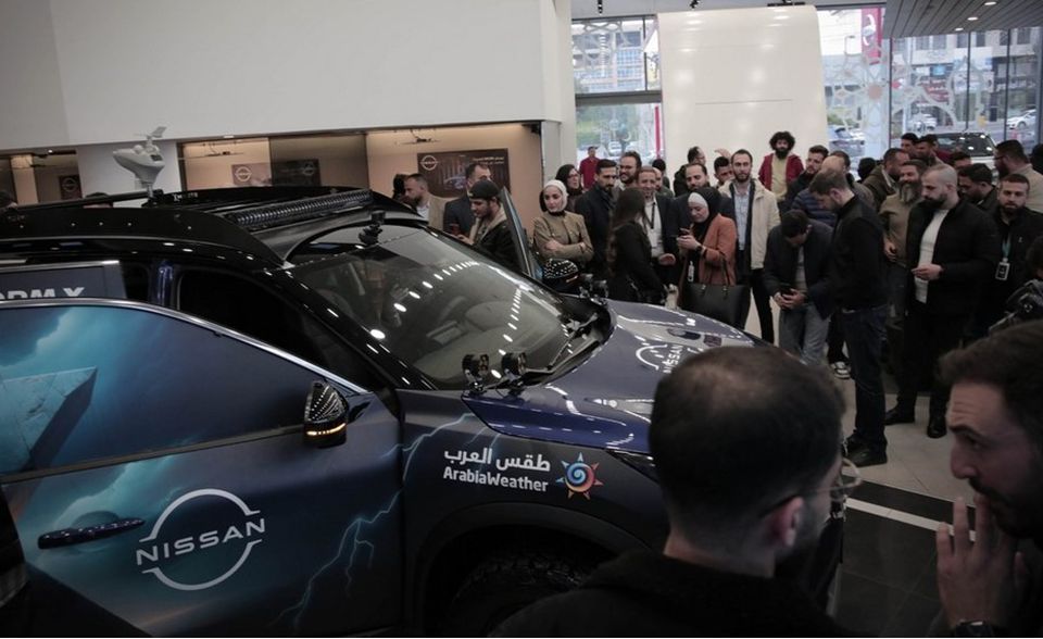 Nissan Jordan and ArabiaWeather launched Storm X 03