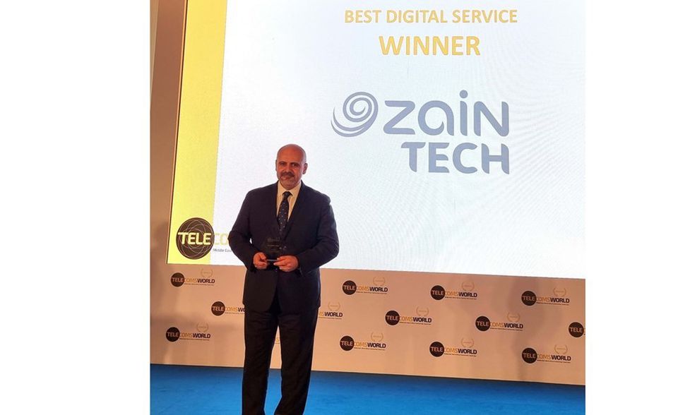 SPONSORED Andrew Hanna, ZainTech CEO receives award