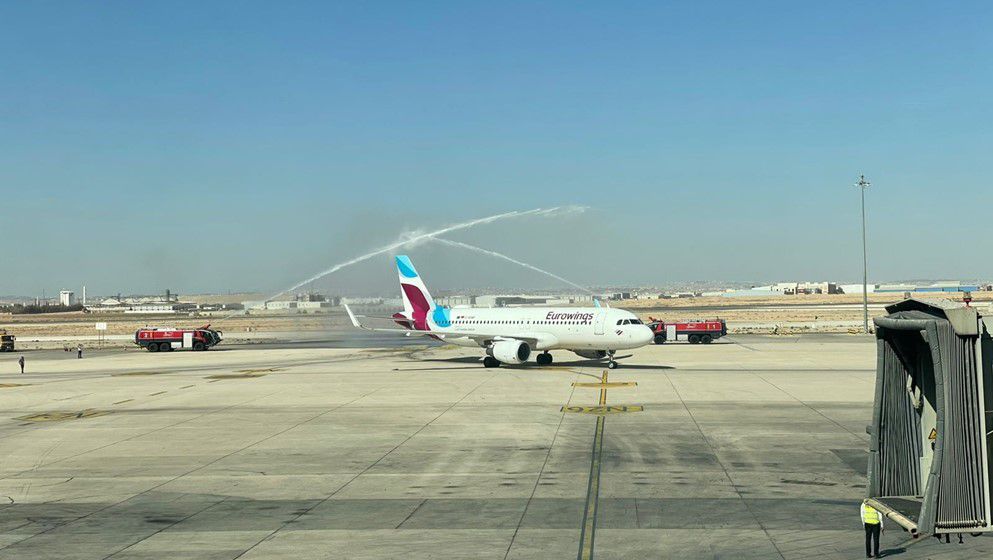 Eurowings now flying from Stuttgart to Amman