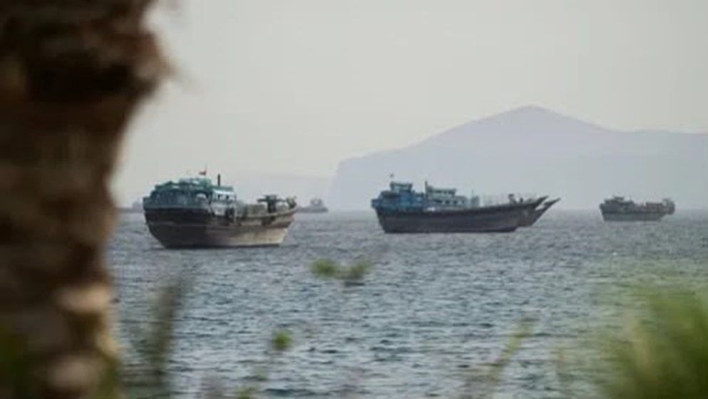Iran Guards: Oil Tanker Catches Fire After Mine Strike