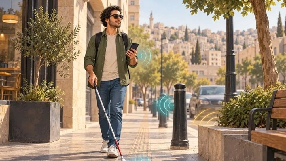 “Arshidni”: A student-led project turning technology into a source of support and safety for the blind