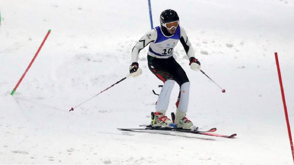 Jordanian completes skiing championships in Dubai...