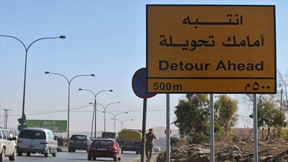Temporary Traffic Diversions on Amman–Salt Road from Thursday Evening Until Friday Morning