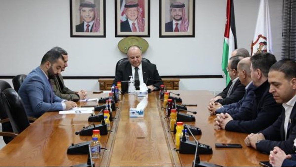 Palestinian Economic Delegation Visits Ministry of Industry and Trade