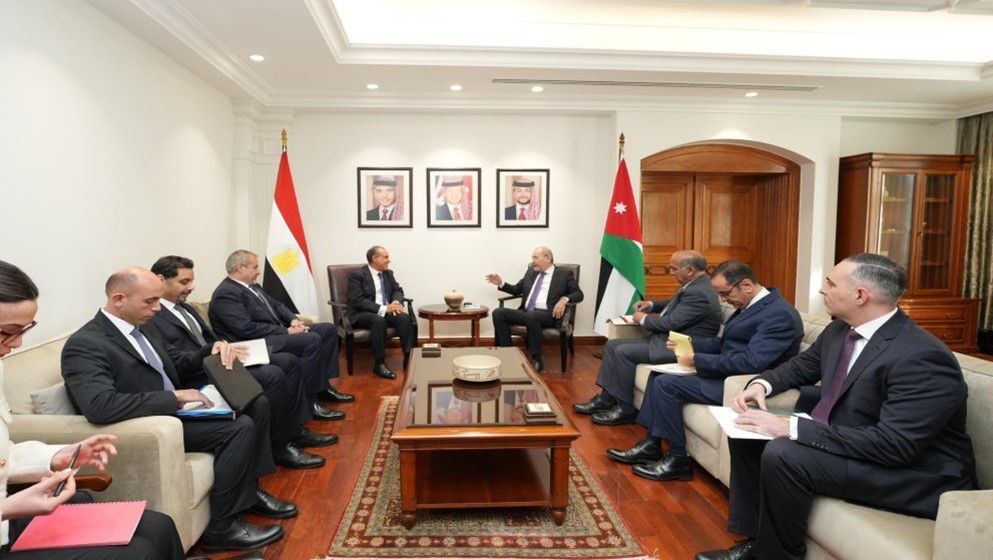 Foreign Minister Holds Extensive Talks with His Egyptian Counterpart in Amman