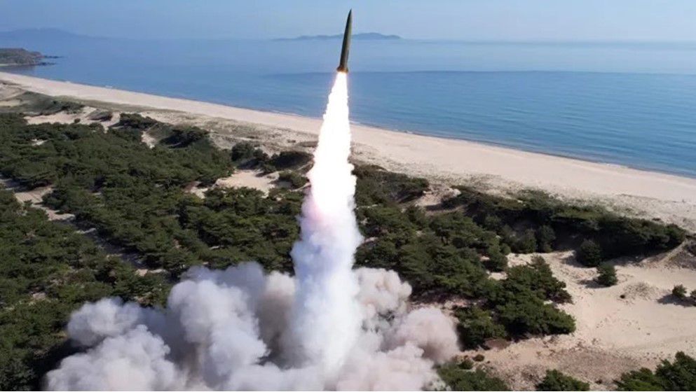 North Korea Launches a “Projectile” Toward the Sea of Japan