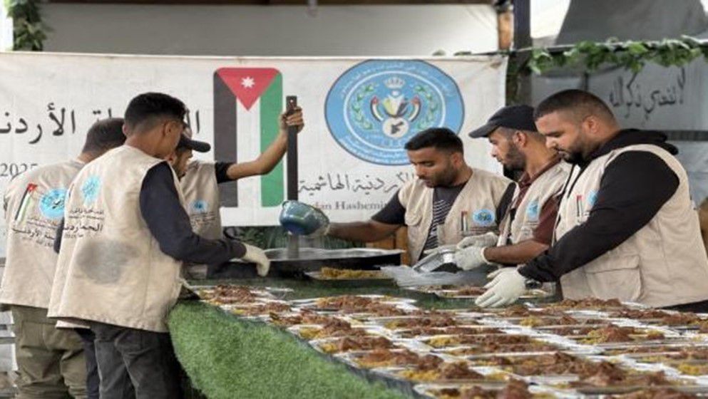 62,000 Beneficiaries of Jordanian Relief Projects in Gaza Since the Beginning of 2026