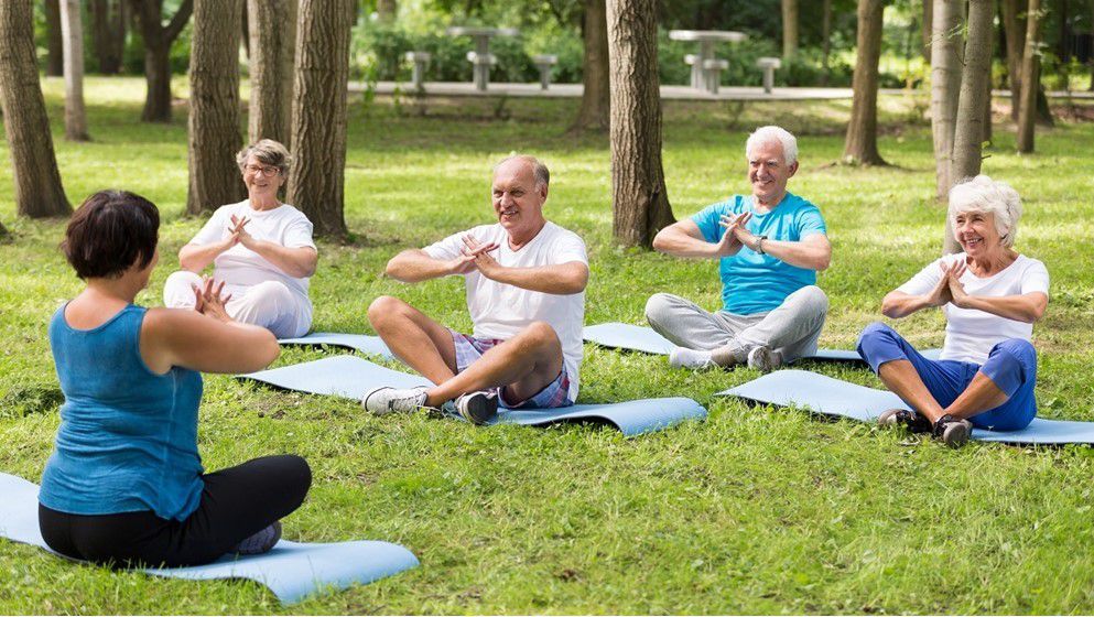 Exercises to help sufferers from rheumatoid arthritis...