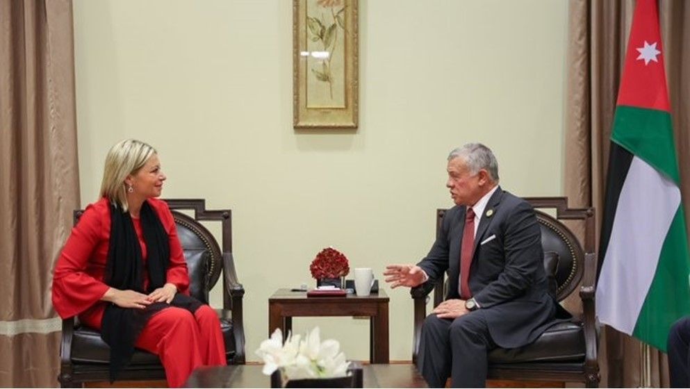 King meets UN chief's special representative for Iraq... - Vimarsana News