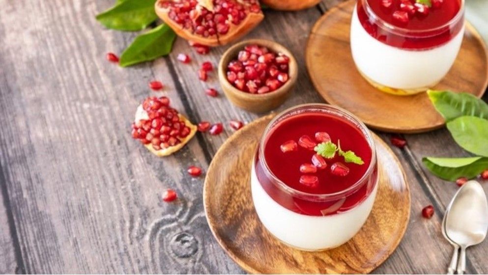 Granatapfel-Muhallebi für diätfreundliche Desserts - | Jordan News | ...