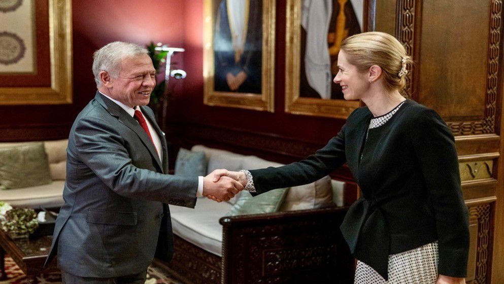 King Meets European Commission Vice-President