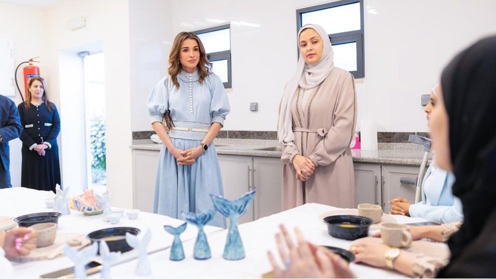 Queen Rania Inaugurates 25th Zaha Cultural Center in Aqaba - Jordan ...