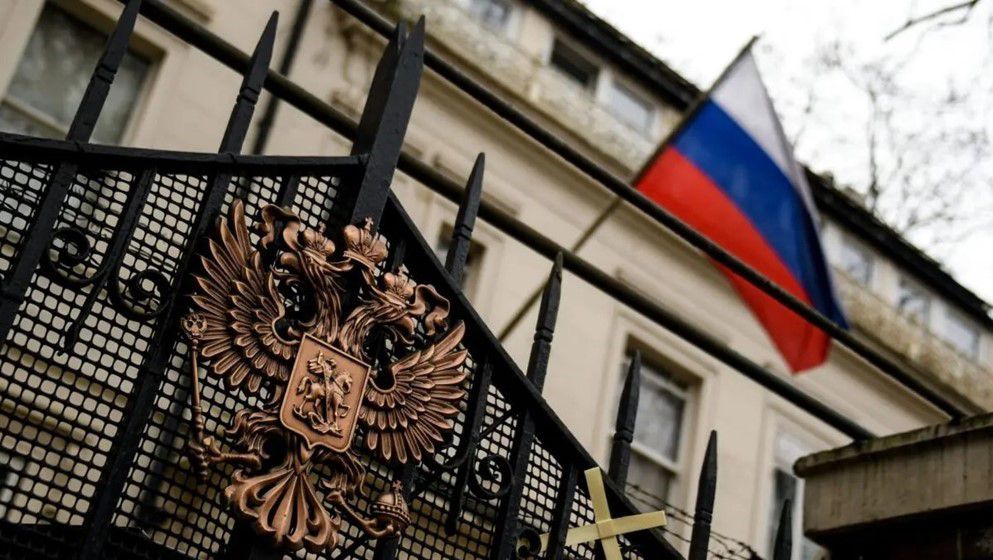 Russian Embassy in Seoul Defies South Korea, Keeps “Victory Will Be Ours” Banner
