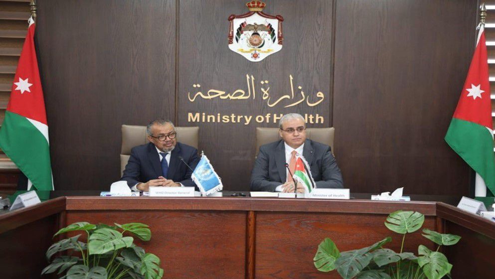 Health Minister Discusses Cooperation with WHO Director-General